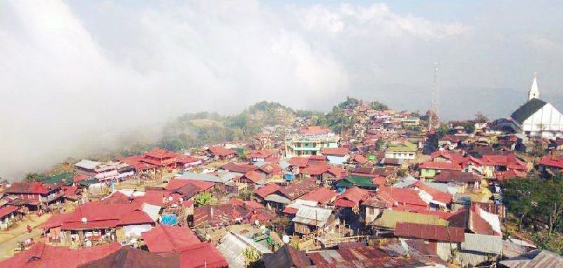 View of Longkum village under Mokokchung district. (Photo Courtesy: mokokchung.nic.in)